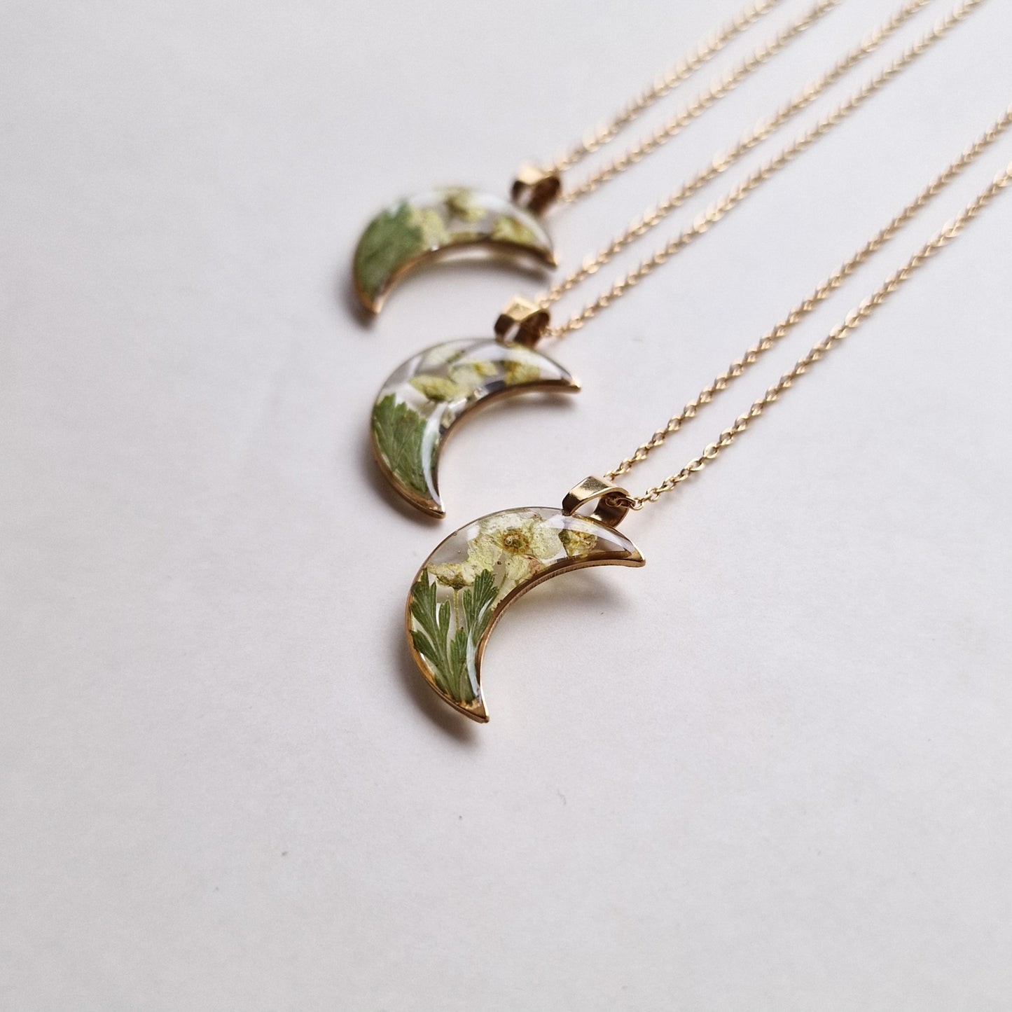 "Golden Moon" - Handmade necklace / by Mu Art Jewelry