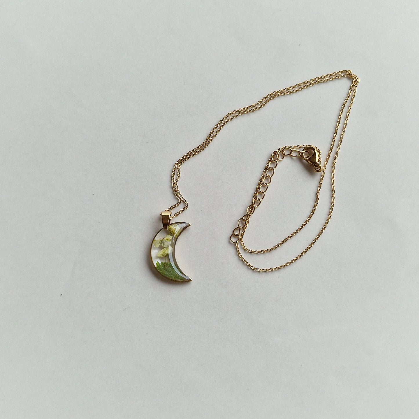 "Golden Moon" - Handmade necklace / by Mu Art Jewelry