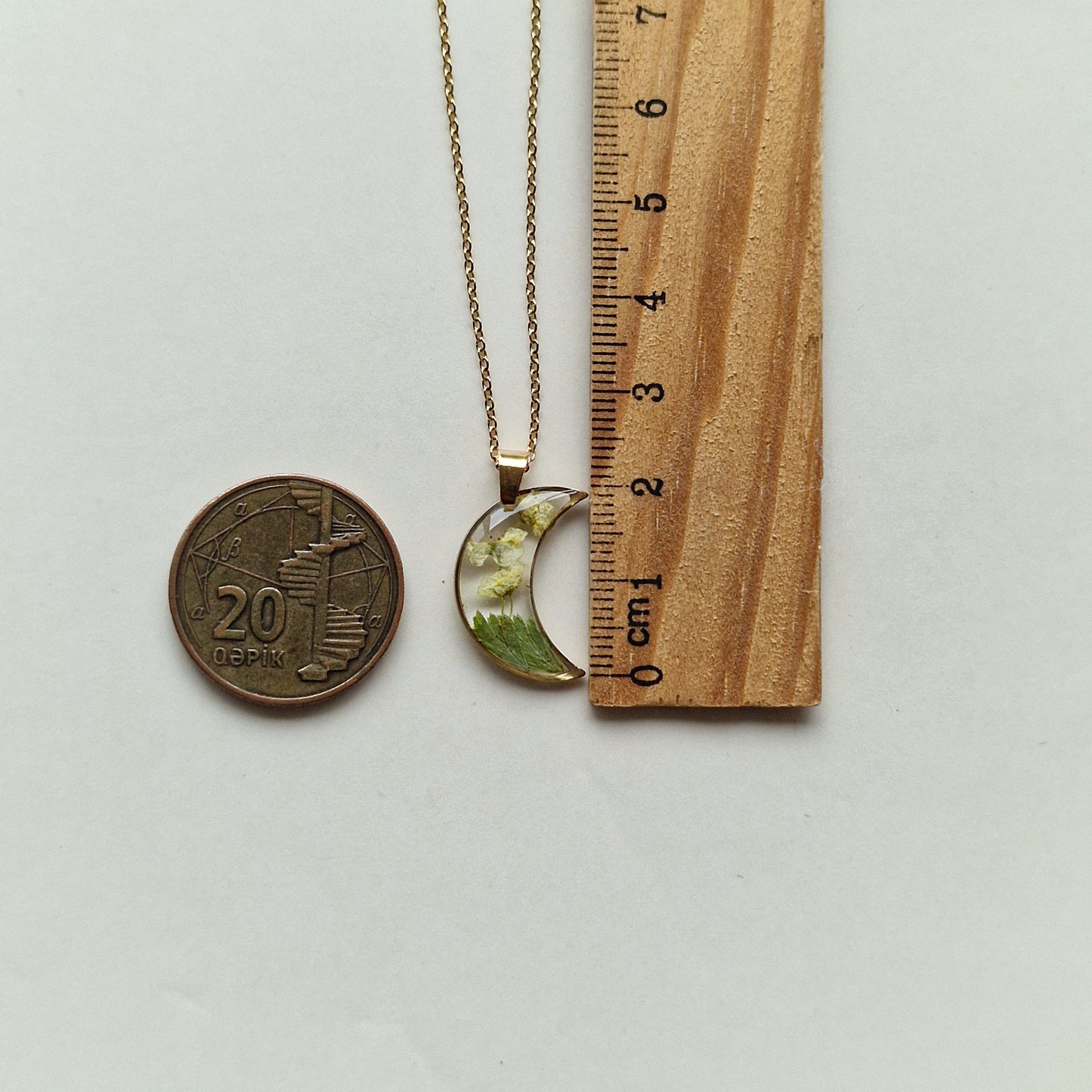 "Golden Moon" - Handmade necklace / by Mu Art Jewelry