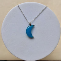 Glow-in-the-Dark “Moon” Necklace – Handmade Luminous Pendant