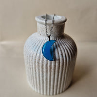 Glow-in-the-Dark “Moon” Necklace – Handmade Luminous Pendant