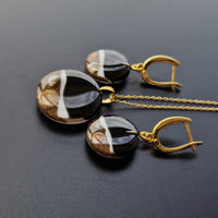 Caspian Sea Jewelry Set & 925 Sterling Silver - Free Shipping Worldwide
