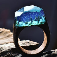 Resin wood ring