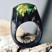 Resin wood ring