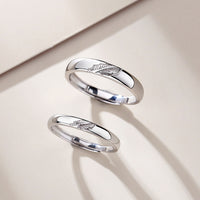 925 Sterling Silver / Adjustable One Leaf Knows Autumn / Couple Rings For Men And Women