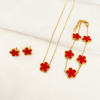 Five Leaf Clover Necklace