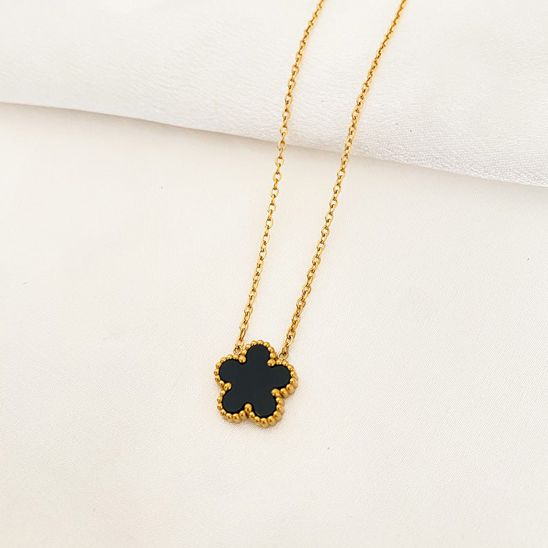 Five Leaf Clover Necklace