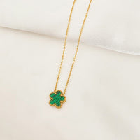 Five Leaf Clover Necklace