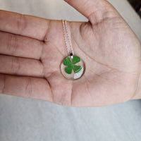 Four leaf clover necklace