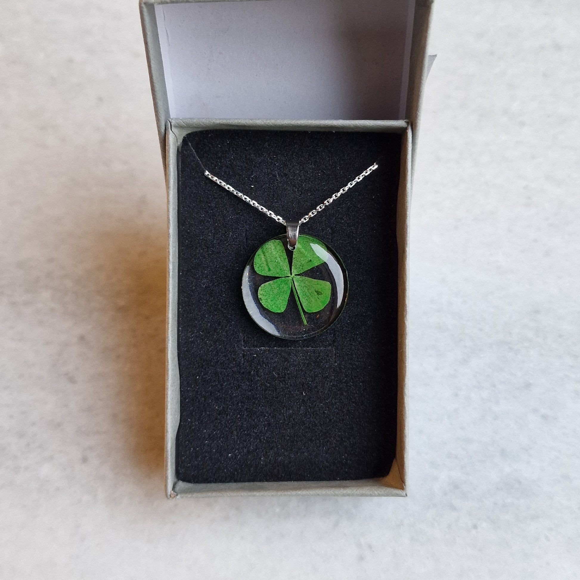 Four leaf clover necklace